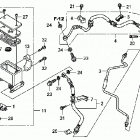 TRX700XX Главный тормозной цилиндр - передний
