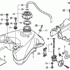 TRX400EX Fuel tank (trx400ex'08)