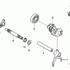 TRX680FGA Вал и вилки  коробки передач