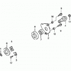 TRX700XX Масляный насос