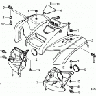 TRX420FPE Переднее крыло