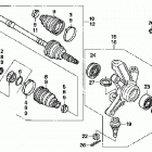 TRX680FGA Привод колес передний