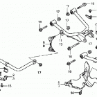 TRX420FA Бугель (задний рычаг)