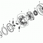 TRX420FA Муфта стартера