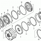 TRX680FGA Сцепление (2-3)