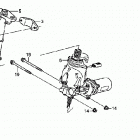 TRX500FPM Steering shaft (power steering) (trx500fpe / fpm)