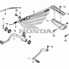 TRX250TE Педали и подножки