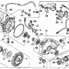 TRX680FGA Передний редуктор