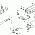 TRX420FA Глушитель