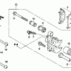 TRX680FGA Передний тормозной суппорт