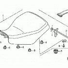 TRX250TE Сидение