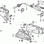 TRX680FGA Фонарь задний