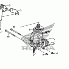 TRX500FPM Steering shaft (power    steering)                (trx50...