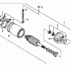 TRX500FPM Стартер электрический