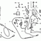 TRX680FGA Handle levers@switches   @cables