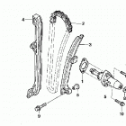 TRX680FGA Цепь ГРМ и натяжитель