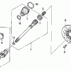 TRX680FGA Карданный вал