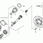 TRX420FA Карданный вал