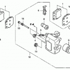 TRX420FPE Передний тормозной суппорт