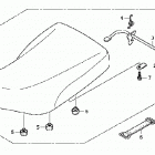 TRX500FA Сидение
