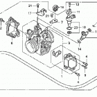 TRX680FGA Корпус Дросселя