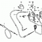 TRX420FPE Рычаги ,переключатели ,троса