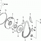 TRX90EX Шестерни стартера