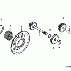 TRX500FPM Пусковой механизм
