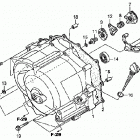 TRX250TM Front crankcase cover (trx250tm)