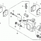 TRX420FA Передний тормозной суппорт