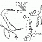 TRX250X Рулевые переключатели
