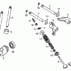 TRX250X Распределительный вал