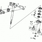 TRX500FM Steering shaft (trx500fe / fm)