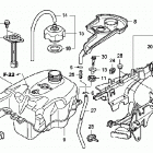TRX420FA Топливный бак