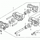 TRX500FA Масляный насос