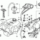 TRX420FPE Топливный бак