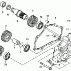 TRX700XX Reduction gear