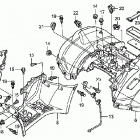 TRX420FA Заднее крыло