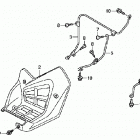 TRX250X Splash guard