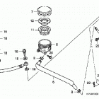 TRX420FA Задний тормозной цилидр