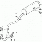 TRX90EX Глушитель