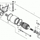 TRX250X Стартер