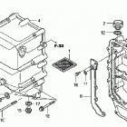 TRX500FA Маслянный бак