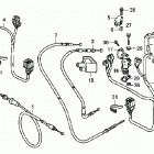 TRX420FA Рычаги ,переключатели ,троса