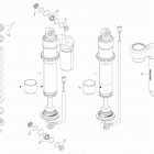 Commander Touratech 08- Rear Suspension Shocks TRACTIVE