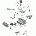BoonDocker STD 01- Cylinder And Cylinder Head - 800 E-TEC