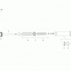BoonDocker DS Амортизатор в разборе задний