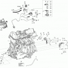 Xtrim SC (4-Stroke) Двигатель и крепление