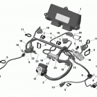 69 Ranger Alpine 10- Engine Harness And Electronic Module - 1200 4-TEC