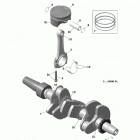 Commander STD 01- Crankshaft, Pistons And Balance Shaft - 900 ACE